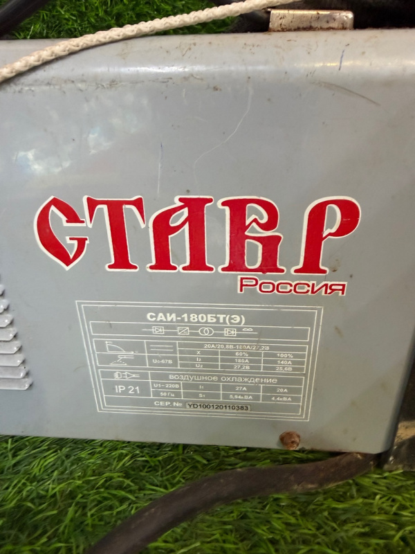Сварочный аппарат - инвертор ММА Ставр саи-180бт