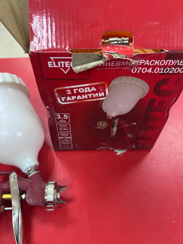 Краскопульт Elitech 404 NOT FOUND нет